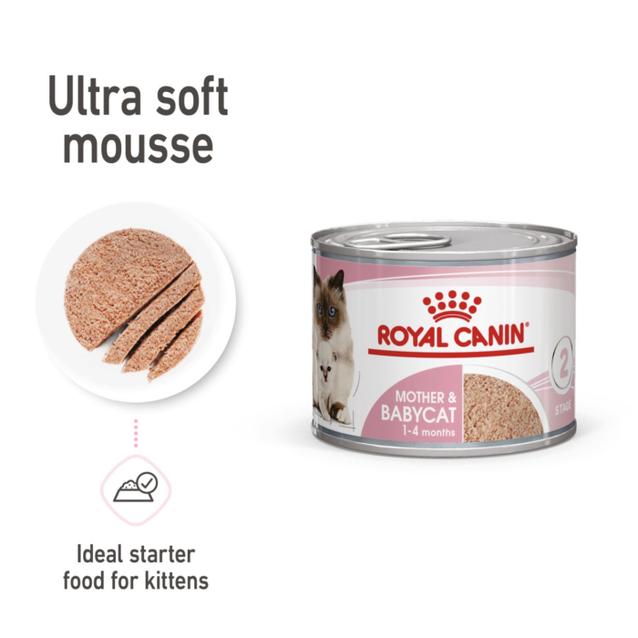 ROYAL CANIN Ultra Soft mousse Mother and Baby Cat 1 to 4 Months